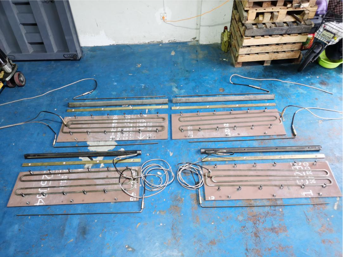 Ремкомплект плиты Dynapac V6000TVE Hardox 450 